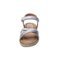 thumbnail image 5 of Nanette Lepore Girl Open Toe Kids Sandals with Hook And Loop Strap Closure, White, 12, 5 of 5