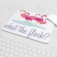 thumbnail image 5 of CafePress - What The Flock? Mousepad - Non-slip Rubber Mousepad, Gaming Mouse Pad, 5 of 6