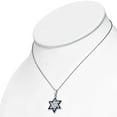 thumbnail image 3 of 925 Sterling Silver Star of David Necklace Pendant, 3 of 4