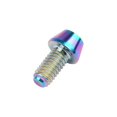 thumbnail image 3 of Wanyifa Titanium Ti DIN912 M4 8 12 15 20mm Tapered Head Hex Bolts Bicycle Screws,M4x8mm,Rainbow,6 Pcs, 3 of 7