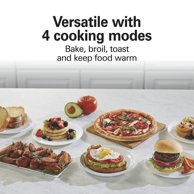 Hamilton Beach 2-in-1 Toaster Oven & Toaster Combo, Stainless Steel photo 6