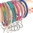 thumbnail image 4 of Drinestone Wearable Keyring Bangle Bracelle Keychain Key Chain para mujeres, 3 pulgadas de negro WD.WDQZL electrónico, 4 of 6
