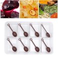 thumbnail image 1 of BANDEJA PARA SERVIR DIVIDIDA CON 8 CUCHARAS, Servidor de Condimentos, Bandeja para Servir Con Diseño de 8 Rejillas, Caja para Refrigerios, Contenedor de Charcutería, Platos, 1 of 7