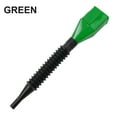 thumbnail image 1 of Flexible Draining Tool Snap Funnel, Multi-Purpose Flexible Fold Oil Funnel Tool Green, 1 of 10