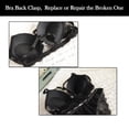 thumbnail image 4 of Abbracc 10 Sets BIKINI CLIPS Hook & Snap Metal Strap Bra Fastener Swimwear 14mm, 4 of 9