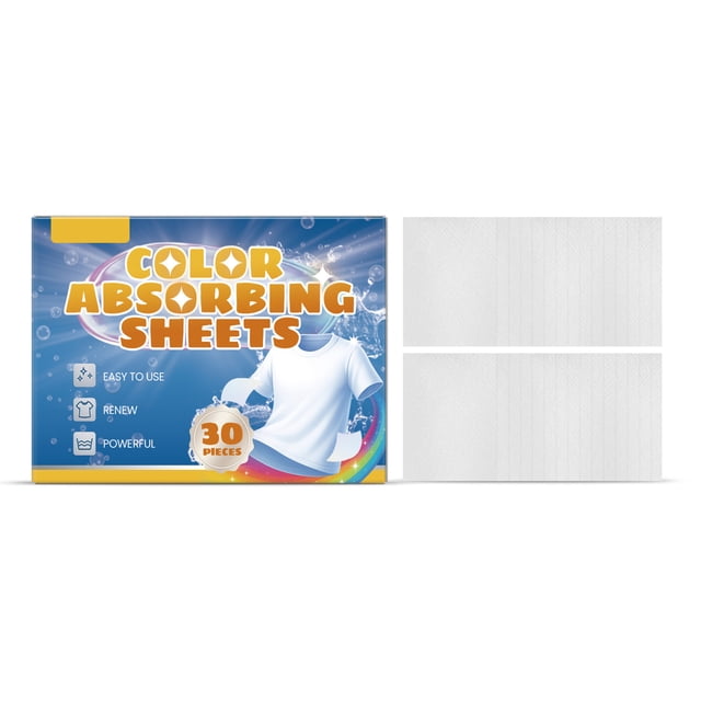 The Laundry Against-staining Color-absorbing Sheet Strongly Adsorbs Free Dyes To Protected The Color And Prevented Staining