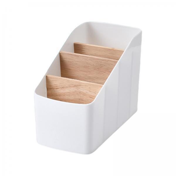 Rongfmy 5X Pencil Card Holder Box Container, Office Stationery Desk