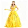 thumbnail image 3 of BaLuLu Women's Classic Belle Princess Halloween Costume with Sleeve, 3 of 4