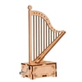 thumbnail image 4 of FUTUREORYY Hand Crank Music Box Wooden Music Box for Family Ornament 1 Set, 4 of 8