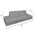 thumbnail image 4 of Imaginarium Kids Junior Play Couch, Dark Gray, 4 of 10