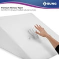 thumbnail image 2 of Abco Tech Bed Wedge Pillow Cover Case | 12 Inch Bed Wedge Pillow Removable Cover | Hypoallergenic & Machine Washable, 2 of 6