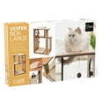 thumbnail image 1 of Vesper V-Box, Large, Walnut Cat Tree, 1 of 4
