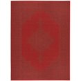 thumbnail image 3 of SAFAVIEH Outdoor CY6232-303 Courtyard Red / Chocolate Rug, 3 of 10