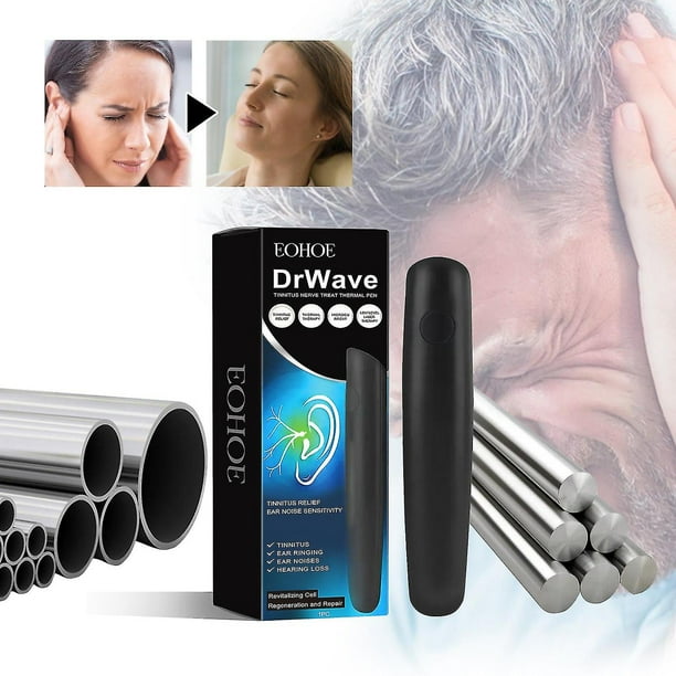 Dispositivo de alivio de tinnitus, pluma térmica para tratamiento nervioso de tinnitus, dispositivo de soporte auditivo para el cuidado del oído de tinnitus Im