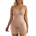 thumbnail image 1 of Gibobby Faja ajustada Chaleco de compresión Abdominal sin para forma al cuerpo, chaleco de apoyo para mujer después del parto, versión mejorada de corsé en forma de U, ropa para el cuerpo (Beige, XL), 1 of 5