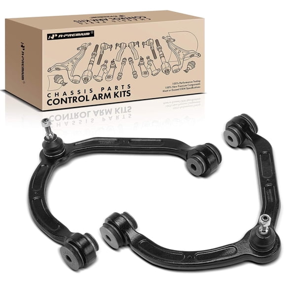 A-Premium 2 x Front Upper Control Arm, with Ball Joint & Bushing, Compatible with Chevrolet Silverado 2500 1999-2000, Express 2500 2003-2020, Express3500/4500 & GMC Sierra 2500, Savana 2500/3500/4500