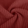 thumbnail image 4 of cfhntfmh Robes d'Automne pour Femmes 2024 Confortables à Manches Longues Robe Chandail Ample Décontractée Col Montant Robe Mini en Tricot, 4 of 6