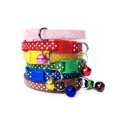 thumbnail image 4 of Polka Dot Dog Collar Adjustable Creative Bell Dog Collar Bell Kitten Collar, 4 of 10