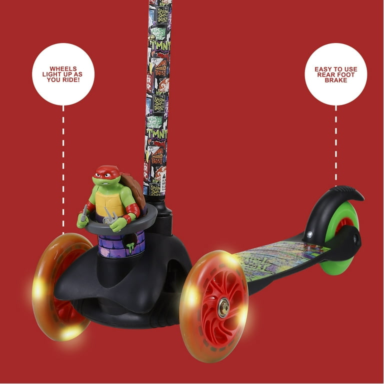 Teenage Mutant Ninja Turtles Ride-N-Glide Buddies 3D Toddler