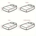 thumbnail image 4 of 3pcs Waterproof Mattress Protector with Deep Pocket - 360° Embossed Design - Solid Color Bedding Set for Bedroom and Guest Room - 1 Fitted Sheet + 2 Pillowcases Included, 4 of 4