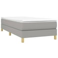 thumbnail image 3 of vidaXL Bed Frame Platform Bed Mattress Foundation Bedroom Furniture Fabric, 3 of 8