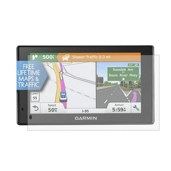 PcProfessional Screen Protector (Set of 2) for Garmin DriveSmart 50LMT 5" Portable GPS Navigation System Anti Glare Anti Scratch Filters UV