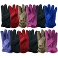 thumbnail image 1 of SOCKS'NBULK Kids Gloves & Mittens in Bulk, Winter Striped Children Age 3-8, 1 of 7