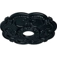 thumbnail image 3 of Ekena Millwork 18"OD x 3 1/2"ID x 1 1/2"P Rotherham Ceiling Medallion (Fits Canopies up to 3 1/2"), Hand-Painted Night Shade, 3 of 6