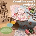 thumbnail image 5 of 42Pcs 10"x10" Quilting Fabric Squares Precuts 100% Cotton Floral Fabric Bundles for Patchwork, Sewing and DIY Crafts Style 6, 5 of 11