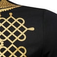thumbnail image 5 of IROINNID On Sale Mens Pullover Shirts Long Sleeve Totem d Muslim Vintage Printing Blouse Shirt,Black, 5 of 7