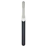 Quip Adult Electric Toothbrush Full Head, Built-in Timer + Travel Case, Charcoal Plastic