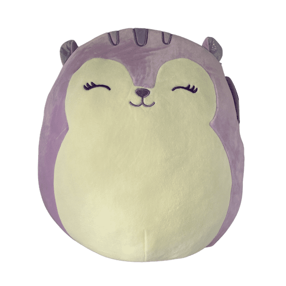Squishmallows Official Kellytoys Plush 14 Inch Sydnee The Purple Squirrel Super Soft Animal Plush Stuffed Toy
