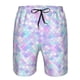 thumbnail image 3 of Balery Rainbow Scales Traje de Baño Estilo Hawaiano para Hombre, Shorts de Secado Rápido con Bolsillos-X-Large, 3 of 6