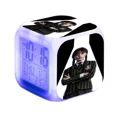 thumbnail image 1 of Wednesday Addams Peripheral Colorful Color-changing LED Electronic Small Alarm Clock Large Screen Digital Creative Alarm Clock 22, 1 of 6