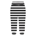 thumbnail image 3 of Dwaogom Women's Casual Elastic Tie Waist Loose Long Pants Printing With Pocket Capris Relaxed Fit Straight Leg Pant Dress Yoga Trousers For Women, 3 of 6