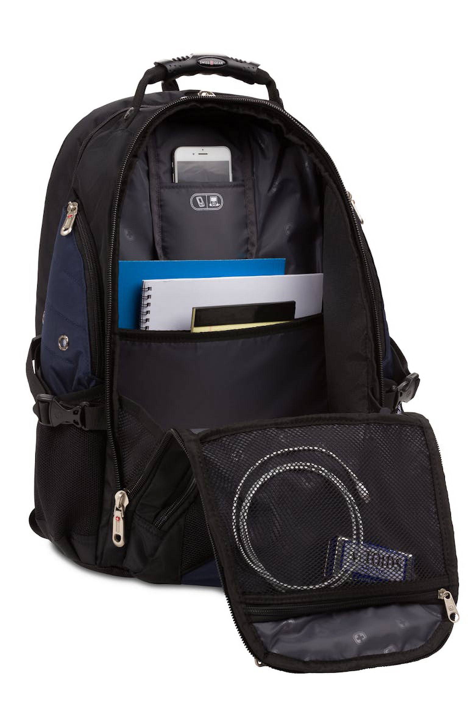 SWISSGEAR, ScanSmart TSA Laptop Backpack, 17 inch, Black & White -  Walmart.com