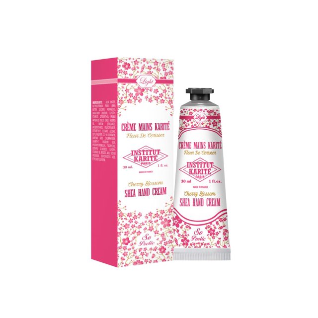 Crema de manos Institut Karite Paris Cherry Blossom 30 ml