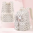 thumbnail image 5 of Backpacks for Girls High Capacity Cute Student Backpack Lightweight Stylish Everyday Carry Black One Size, 5 of 9