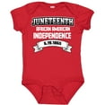 thumbnail image 3 of Inktastic African American Independence Juneteenth Boys or Girls Baby Bodysuit, 3 of 5