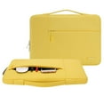 thumbnail image 6 of MOSISO for Macbook Air/Pro 13.3" Laptop Sleeve Briefcase Handbag Water Resistant Polyester Carrying Pouch Zipper Notebook Computer Bag, Yellow, 6 of 6