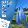 thumbnail image 4 of HLONK Shower Tent  Pop Up Privacy Portable Shower Tents for Camping  Portable Camping Shower Changing Tent with Window  Foldable Outdoor Shower Enclosure with carry bag, 4 of 7