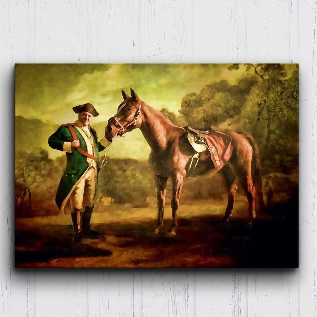 Pie My Poster Wall Decor Horse Canvas Art Prints Painting Picture