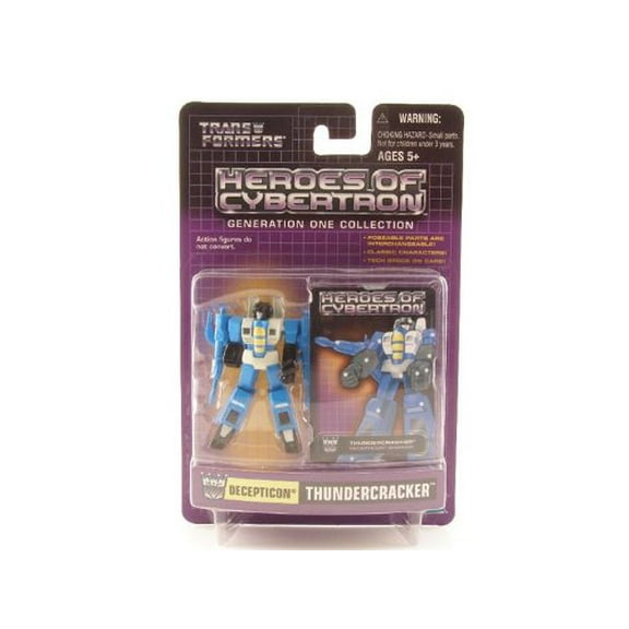 Transformers Heroes of Cybertron G1 Thundercracker (2001) Hasbro Figure