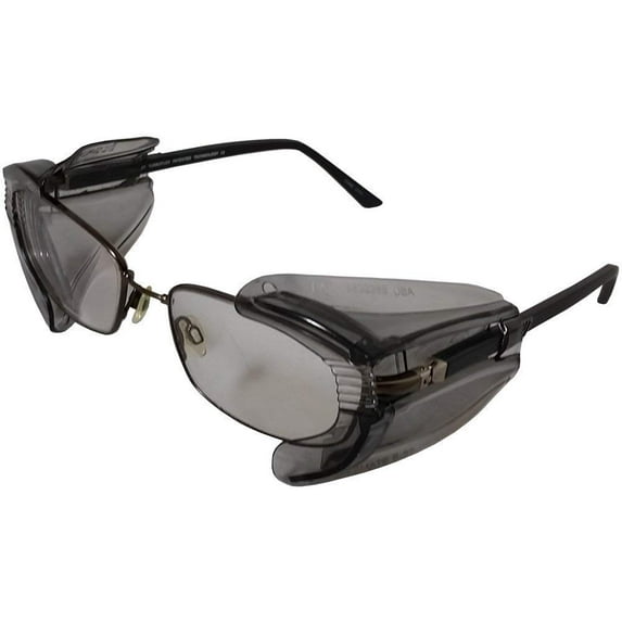 B22 SAFEMATE MHS Slip-On Sideshields, Smoke, 3 Pack