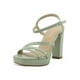 thumbnail image 3 of Zapatillas Lady Paulina Formal Para Mujer Charol Verde Matcha 25, 3 of 6