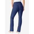 thumbnail image 2 of Roaman's Women's Plus Size Petite Plus Size 24/7 Stretch Bootcut Jean, 2 of 4