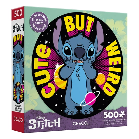Ceaco 500 Piece Stitch, Cute but Weird (Disney) Interlocking Jigsaw Puzzle