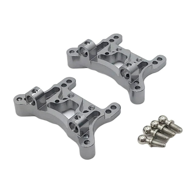 Aluminum Alloy Metal Front and Rear Sck Upgrade Parts for WLtoys 1:18 Titanium