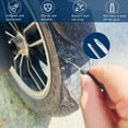 thumbnail image 4 of PinesC 20PCS Tire Repair Rubber Nails, Vacuum Car Tire Repair Rubber Screws Kit, Fast Self-Service Tire Repair Tool, Auto Puncture Repair Tools for Most Vehicles (10S & 10L) 20 PCS, 4 of 5