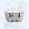 thumbnail image 4 of Bain de Glace, Piscine Gonflable Sport Spa Froid Portable Bain de Glace Baignoires Bain par Glace Portable Gonflable Intérieur Piscine Spa Bain Twirltide, 4 of 7